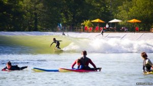 surfing lake