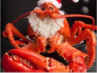 Santa lobster